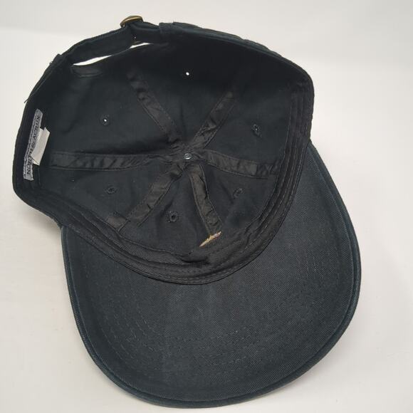 Gold Trophy Slideback Baseball Cap Black One Size Adjustable North & Acrux - Picture 7 of 9